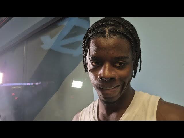 Video thumbnail for #UNC player interviews with Kyan Evans, Caleb Wilson and Jarin Stevenson