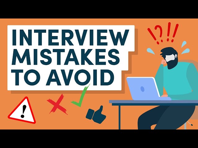 'Video thumbnail for 10 Key Interview Mistakes to Avoid'