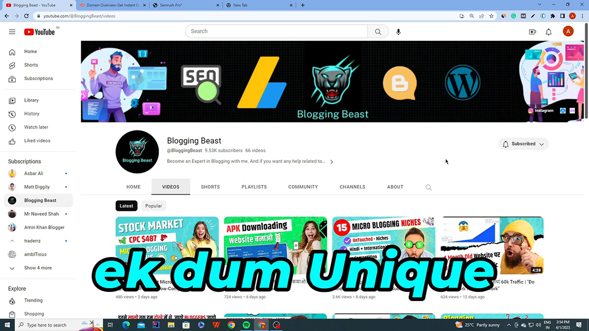 'Video thumbnail for APK Website के लिए Secret Keyword Research Method _ Low-Competition'