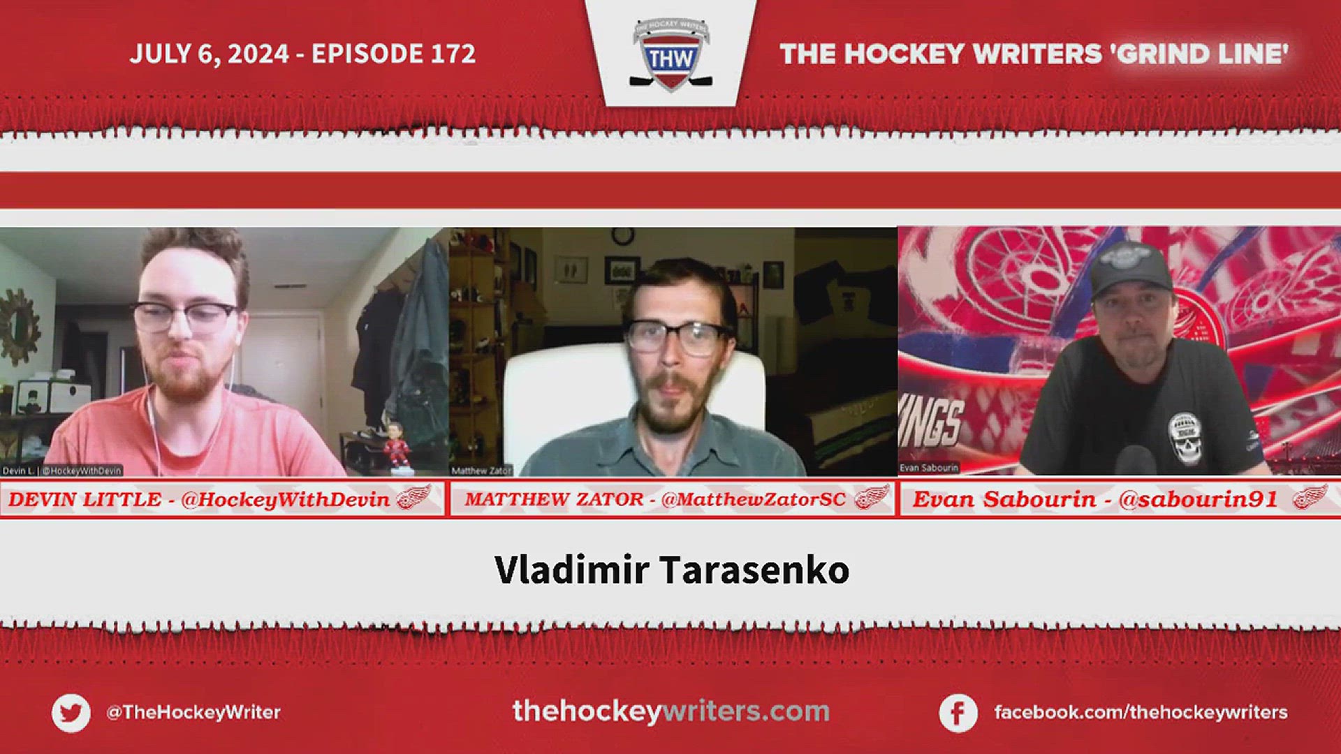 'Video thumbnail for Red Wings Free Agent Signings Vladimir Tarasenko'