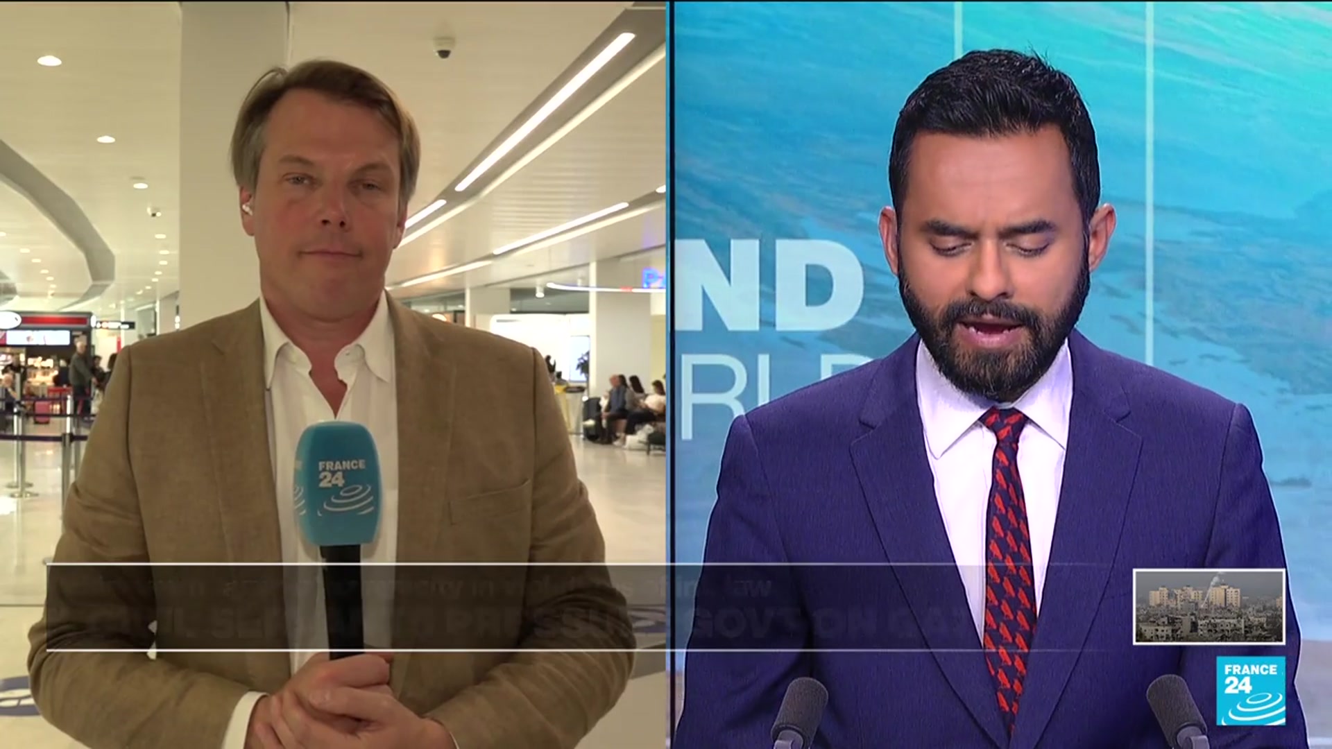 'Video thumbnail for Sweden's Greta Thunberg accuses Israel of kidnapping in international waters'