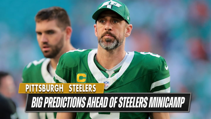 'Video thumbnail for High expectations are being set as Steelers training camp quickly approaches'
