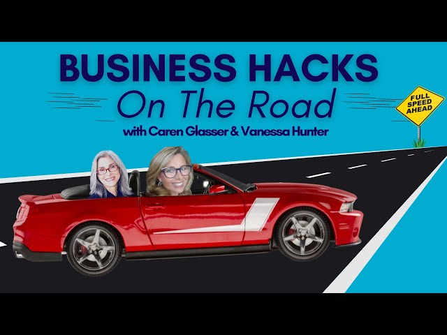 Video thumbnail for Tomorrow is the day for Business Hacks on the Road!!