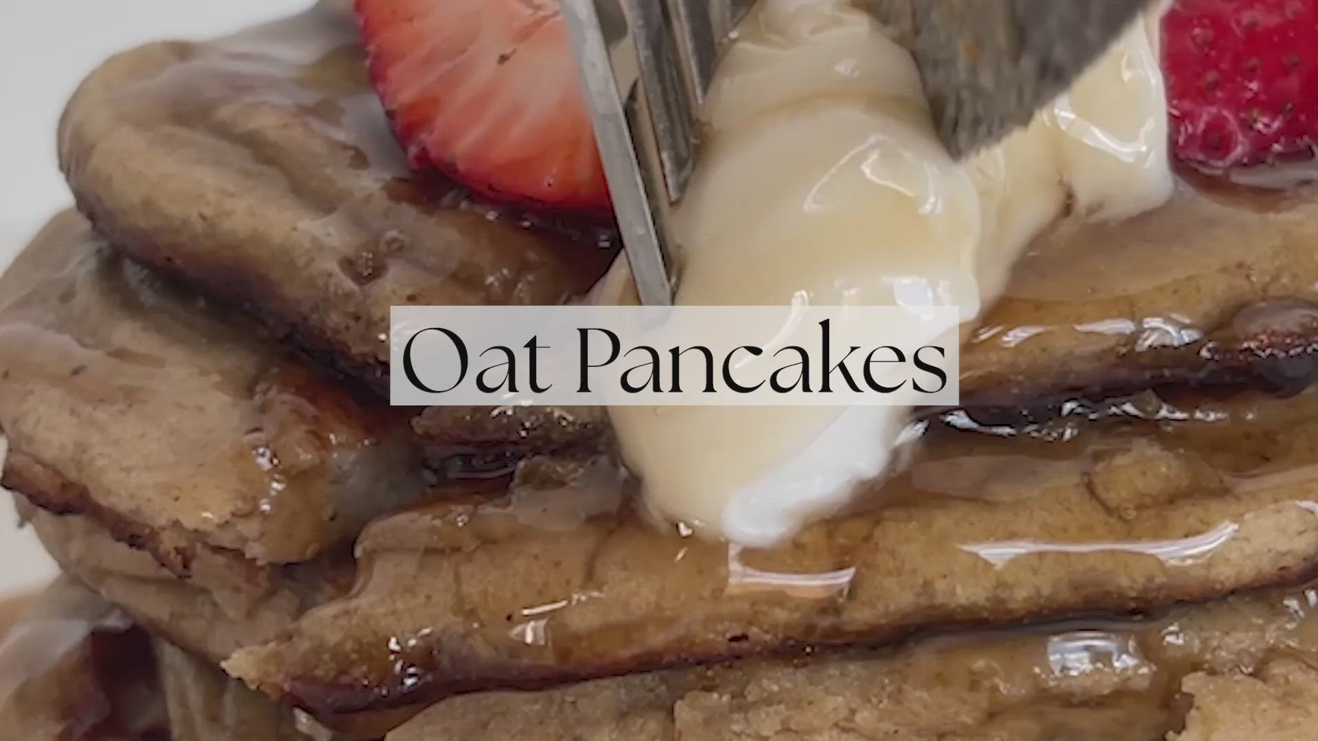 'Video thumbnail for Oat Pancakes'