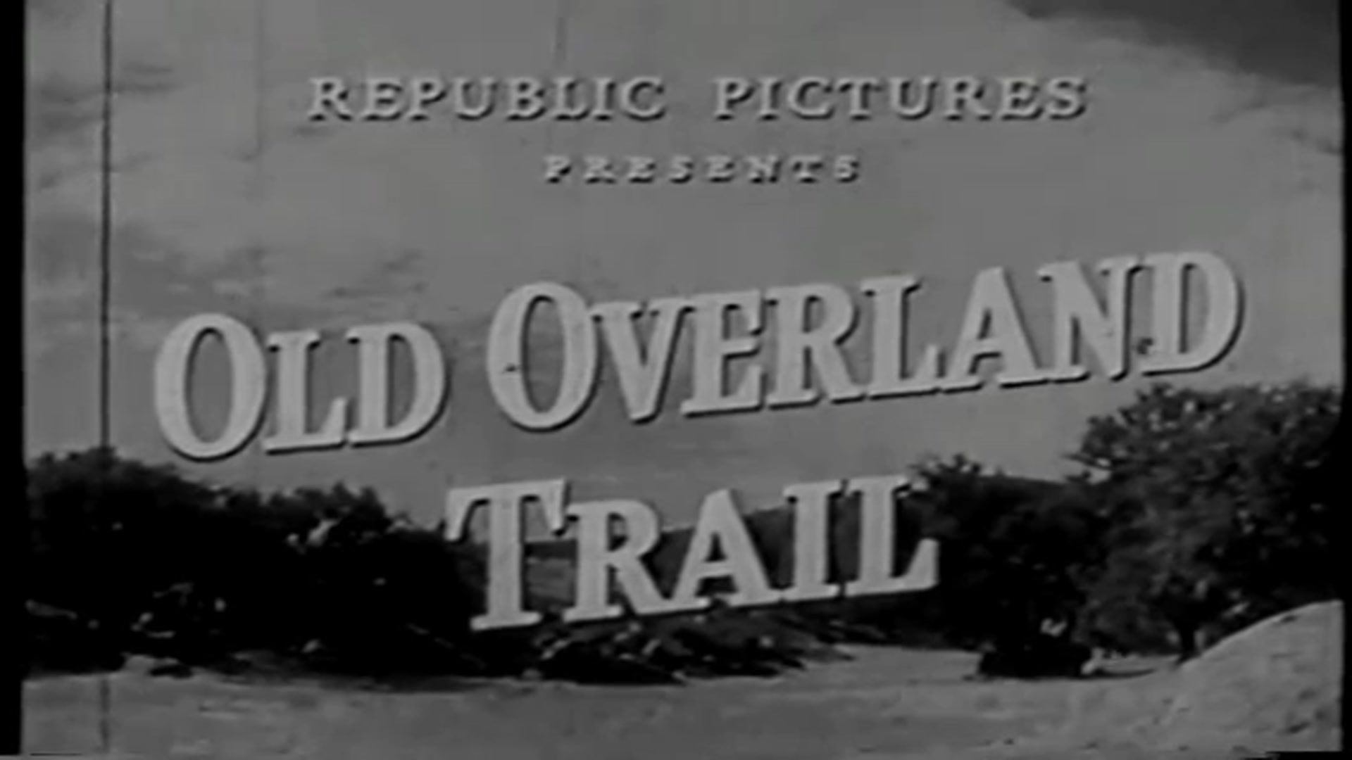 Video thumbnail for Old Overland Trail (1953)