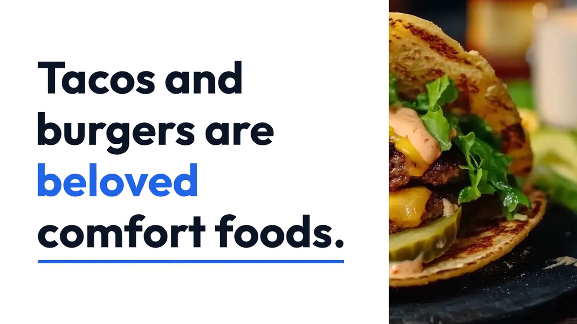 Video thumbnail for Smash Burger Tacos