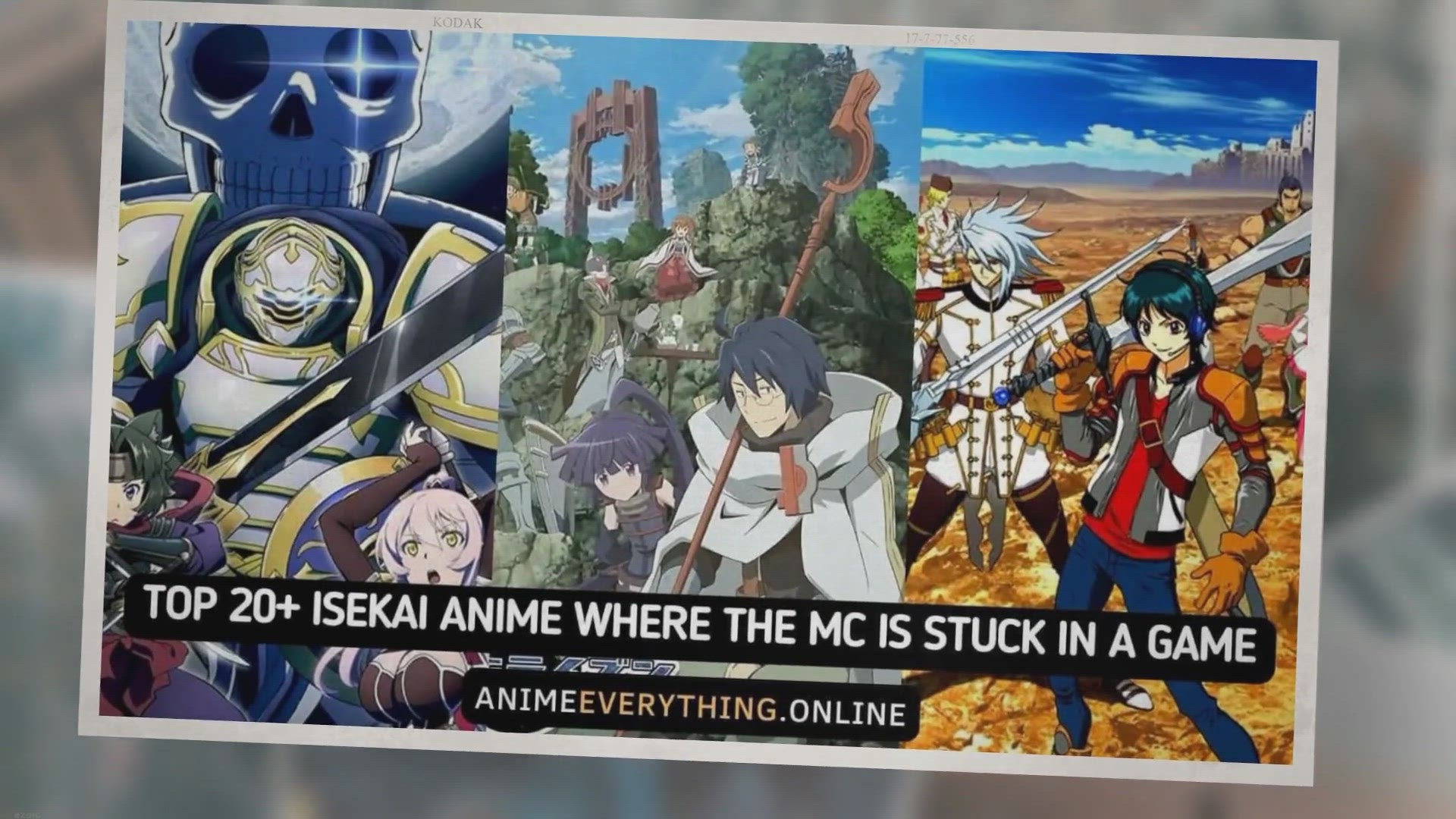 Top 20 Isekai Anime With OP MC - Anime Corner