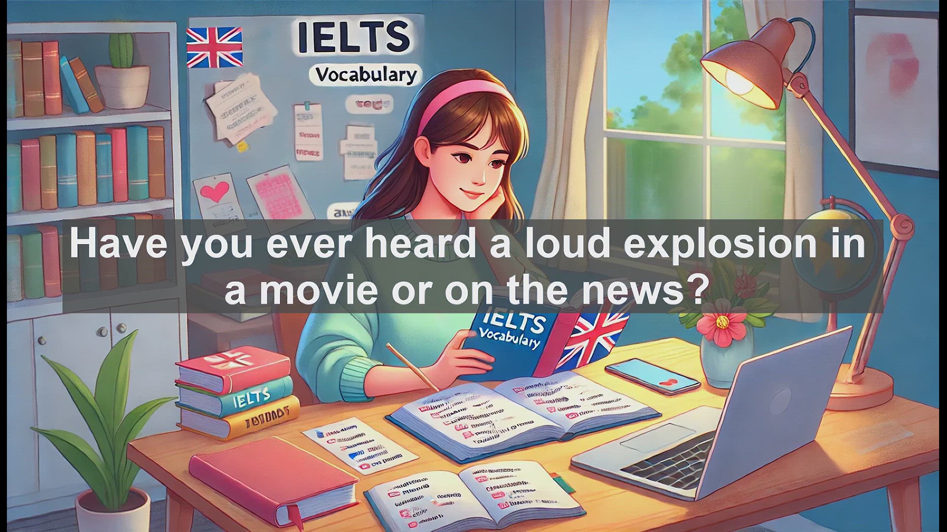 'Video thumbnail for 2500 Must Know IELTS 5.5 Vocabulary - Understanding the Word 'Bomb': Meanings and Usage'