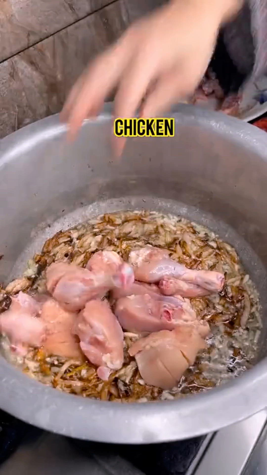 'Video thumbnail for Homemade Chicken Biryani'
