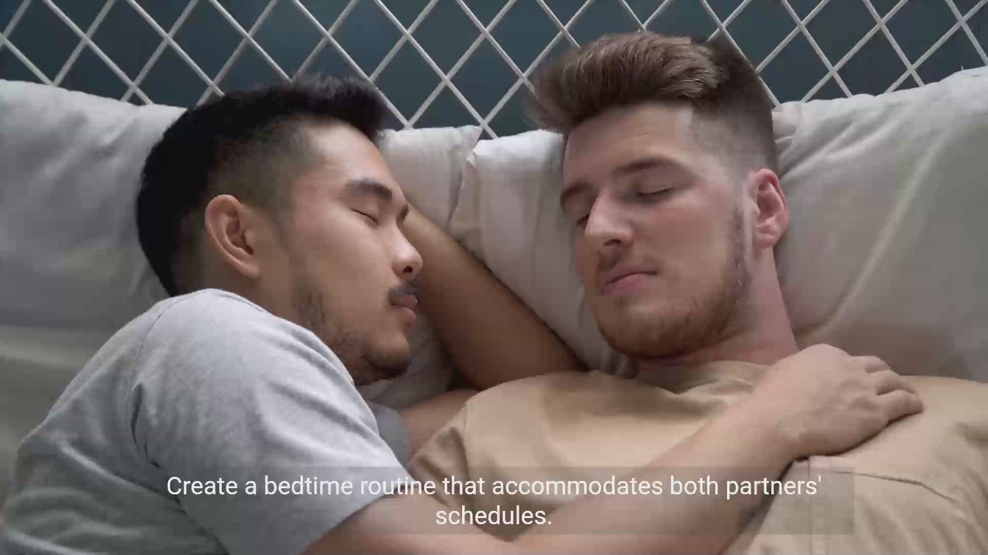 'Video thumbnail for Managing Different Sleep Patterns in Relationships'