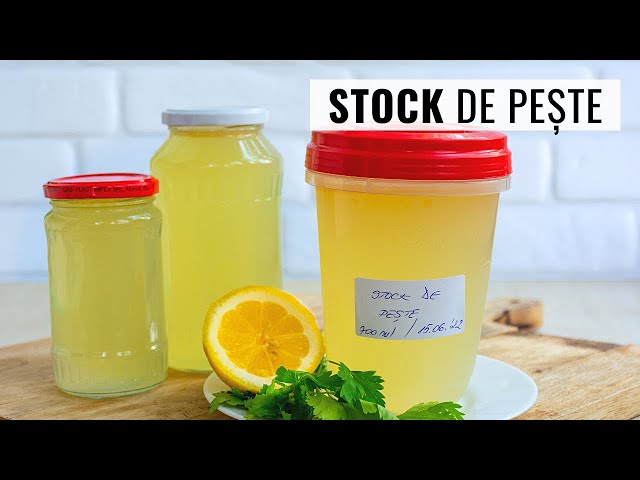 'Video thumbnail for Stock de pește cu legume. Rețeta de supă concentrată de pește.'
