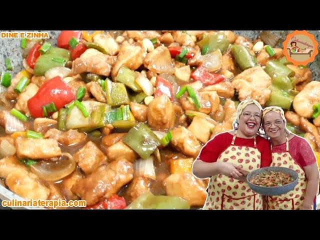 'Video thumbnail for Frango Xadrez Fácil Para Almoço e Jantar Sofisticado'