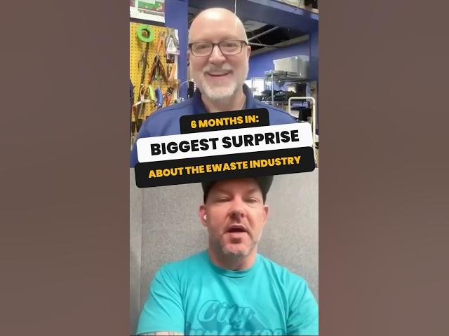Video thumbnail for 6 months in: Chris' biggest surprise about the eWaste industry