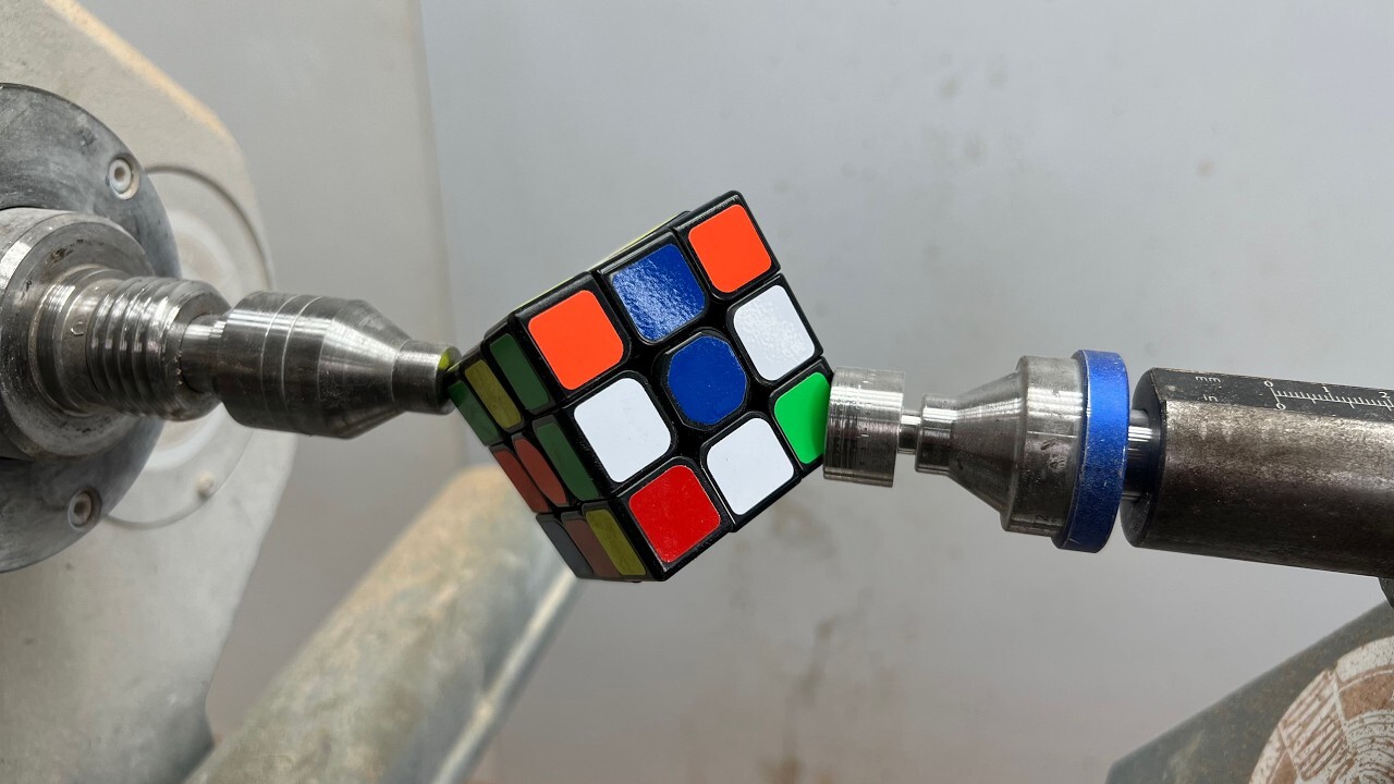 Video thumbnail for I Woodturned a RUBIK'S CUBE into the WORLD'S MOST UNEXPECTED EGG!