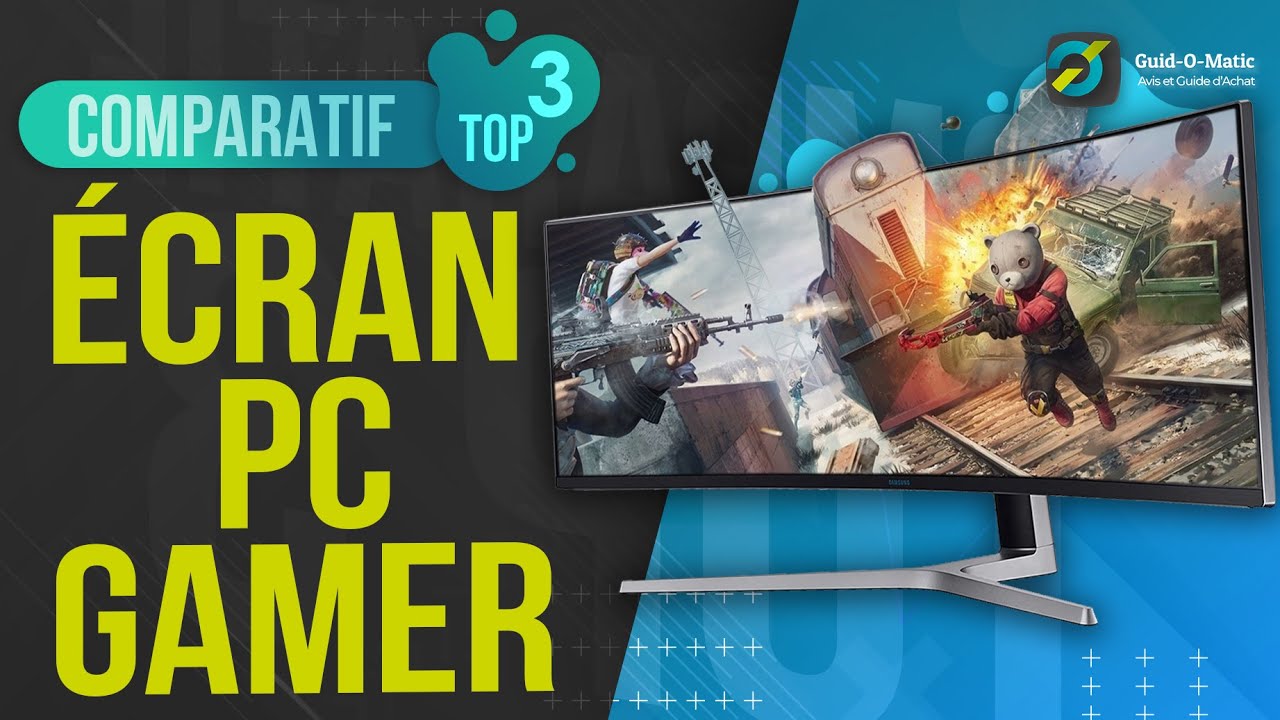 Video thumbnail for ⭐️ MEILLEUR ÉCRAN PC GAMER (2022) - Comparatif & Guide d'achat