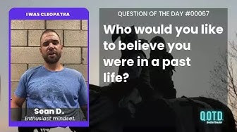 Video thumbnail for Sean was Jesus himself in a past life, according to him. What a life!