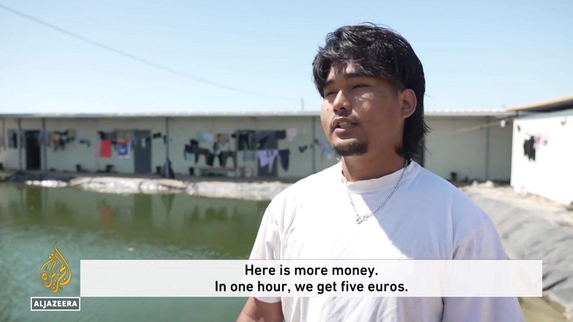 'Video thumbnail for Greece faces labour shortage as migrant workers toil in limbo, lacking rights and legal status'