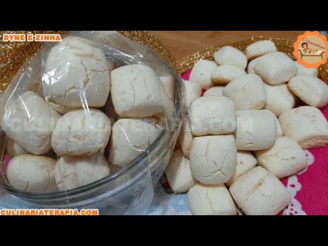 'Video thumbnail for AULA COMPLETA DE SEQUILHOS DE LEITE CONDENSADO - Culinária Terapia por Dyne e Zinha'