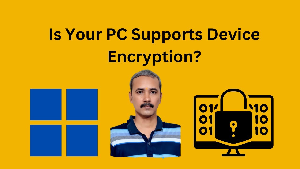 'Video thumbnail for How to Know If Your Windows 11 PC supports Device Encryption | GearUpWindows Tutorial'