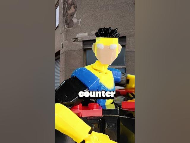 Video thumbnail for Invincible Tweaking TF Out #stopmotion #invincible #shorts
