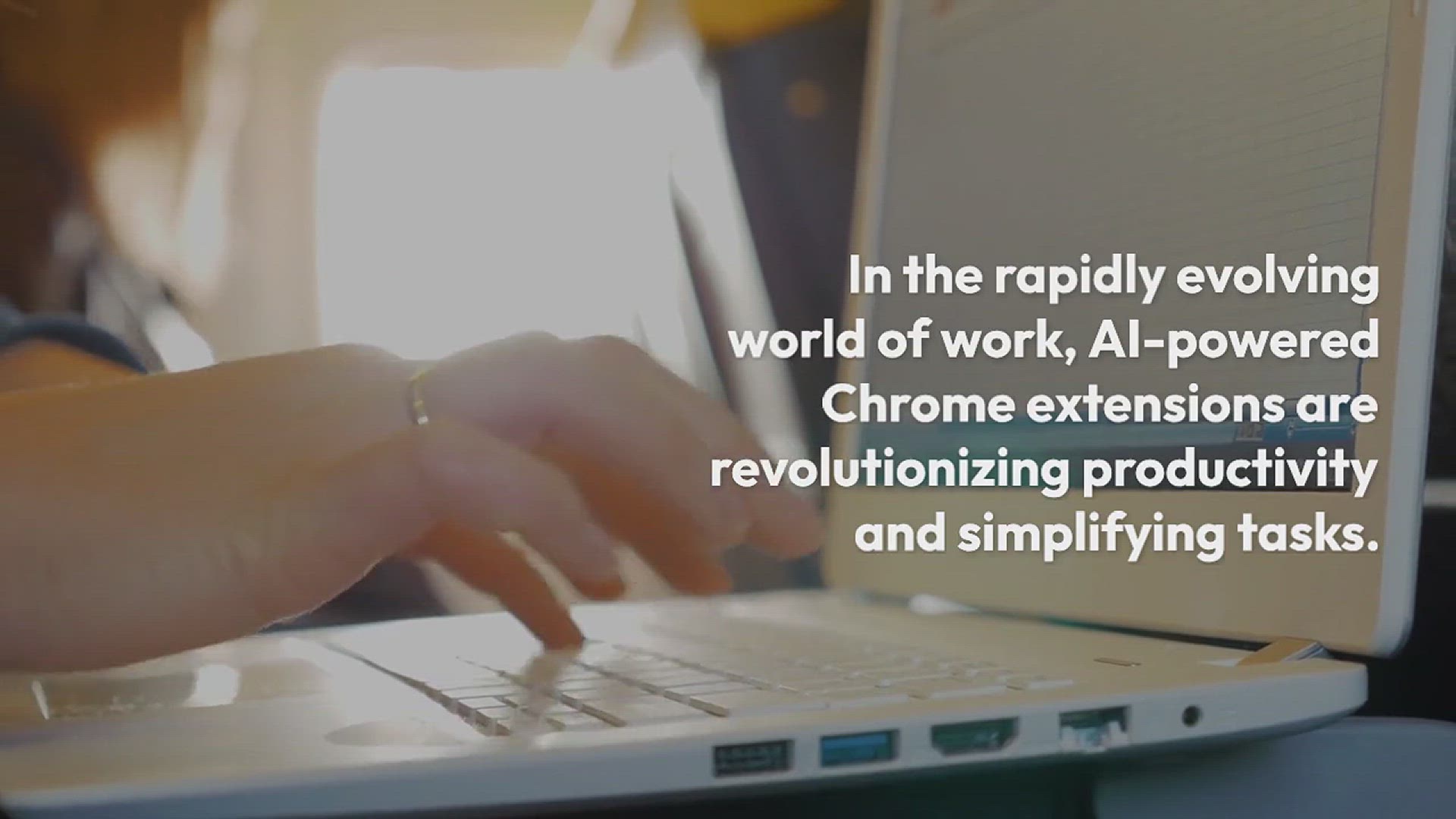 'Video thumbnail for 15 Mind-Blowing AI Chrome Extensions that Will Save You Hours of Work'