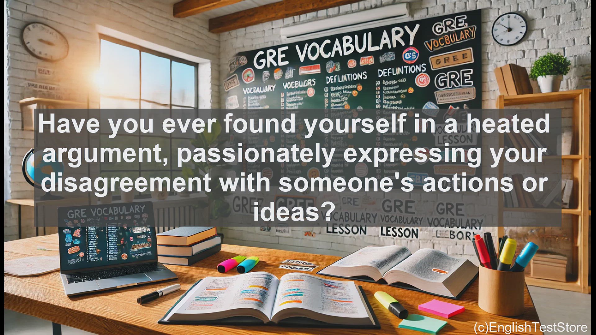 'Video thumbnail for GRE Vocabulary Lesson: Exploring the Meaning of Expostulation - Arguing with Reason'
