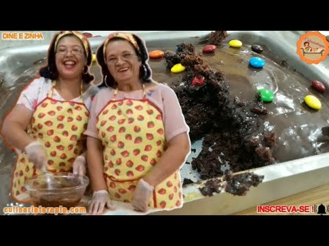 'Video thumbnail for Bolo de Chocolate Fácil e Rápido Da Mainha!'