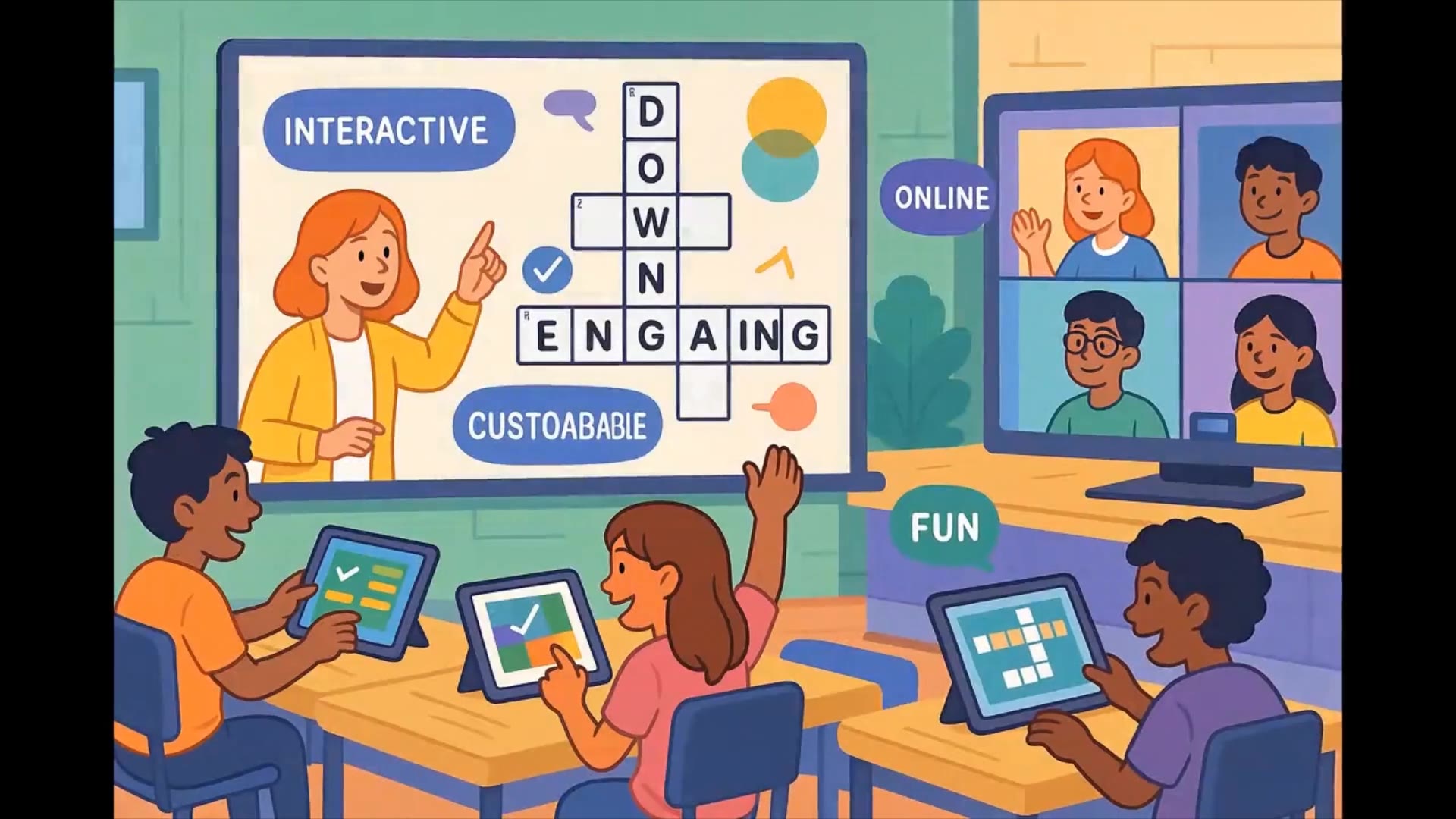 Video thumbnail for Interactive Crossword Tools to Boost Student Engagement