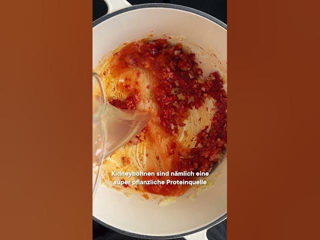 'Video thumbnail for Feuriges One-Pot-Gericht: Chili sin Carne #shorts'