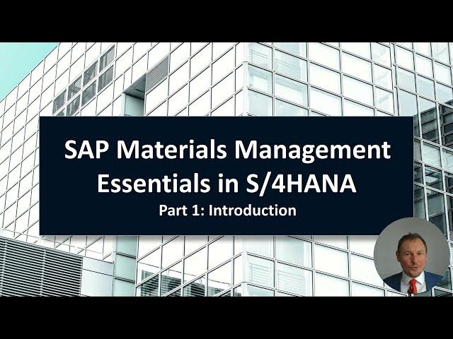 'Video thumbnail for 🎓 Unlock the fundamentals of SAP MM in S/4HANA! 🚀'