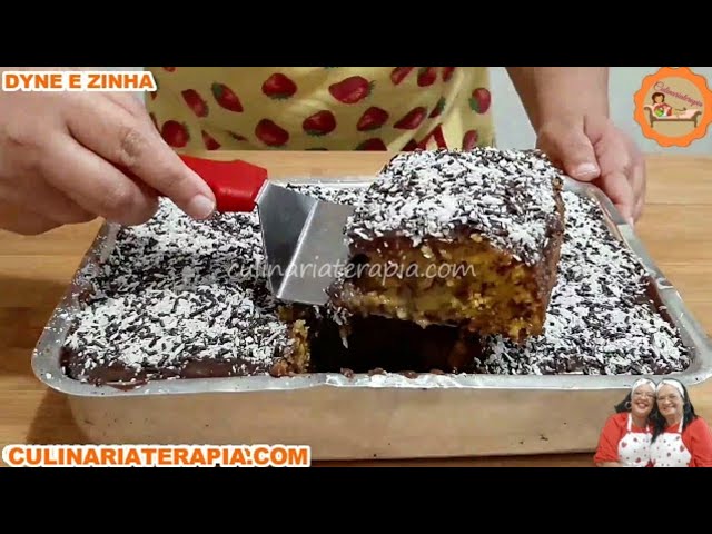 'Video thumbnail for BOLO GELADO FORMIGUEIRO DE CENOURA COM COBERTURA DE BRIGADEIRO MOLE E COCO CHOCOLATE GRANULADO'