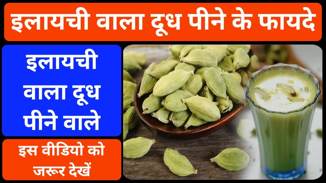Video thumbnail for इलायची वाला दूध पीने के फायदे | इलायची वाला दूध पीने से क्या होता है | ilayachi dudh peene ke fayde