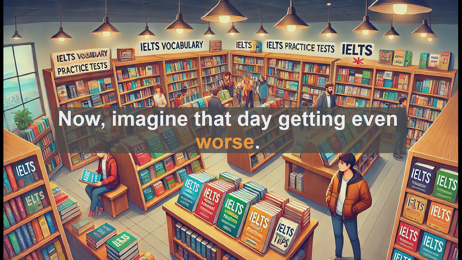 'Video thumbnail for 2500 Must Know IELTS 5.5 Vocabulary - Understanding 'Worse': Key Tips for IELTS Learners'