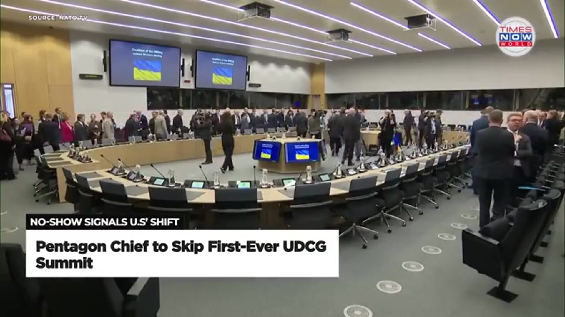 'Video thumbnail for US Abandoning Ukraine Again? For the First Time Ever, Pentagon Chief Skips Ramstein War Talks'