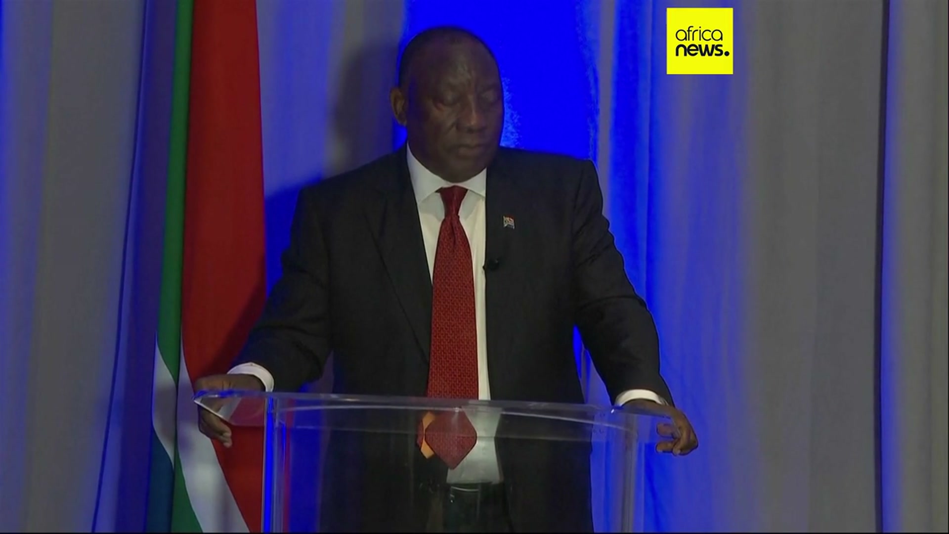 'Video thumbnail for Ramaphosa says Trump visit successful despite tension'