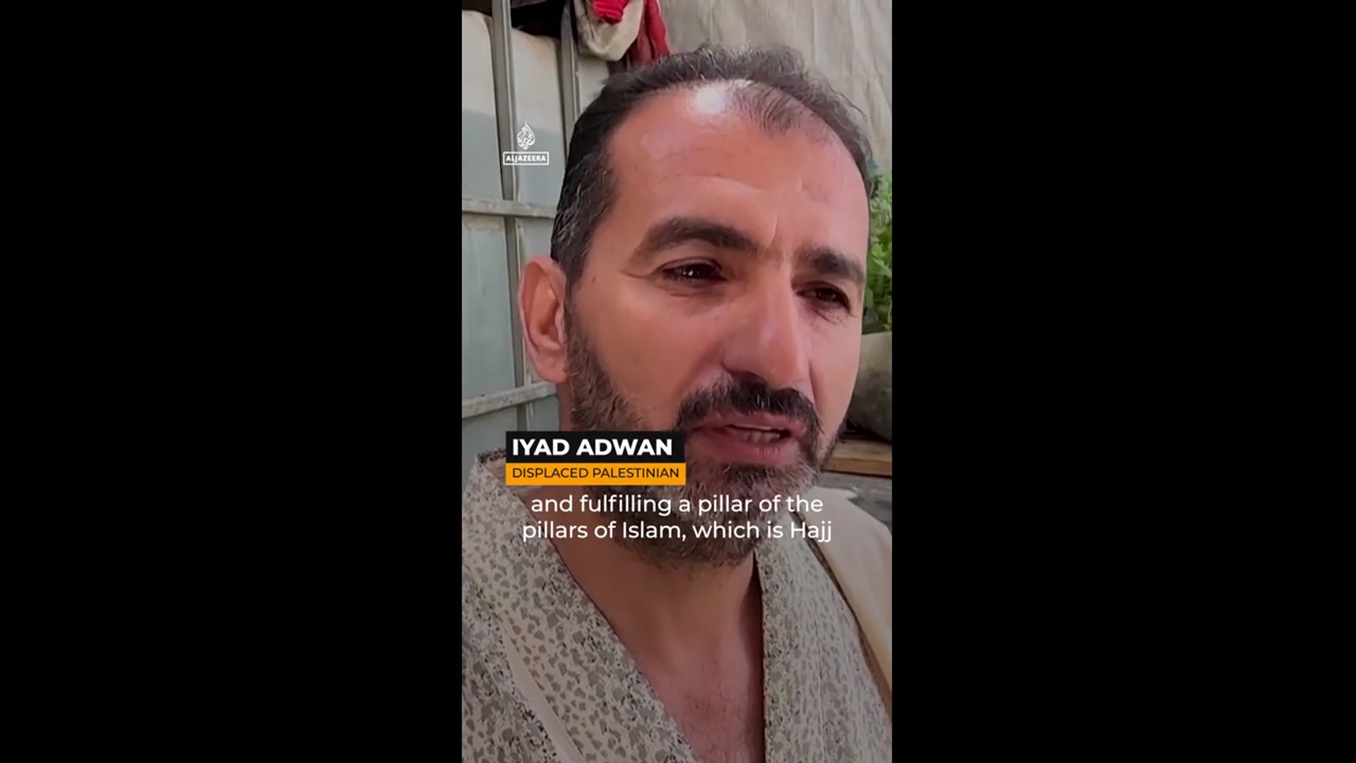 'Video thumbnail for ‘Replaced with rockets’: Israel's war strands Gaza pilgrim on Hajj'