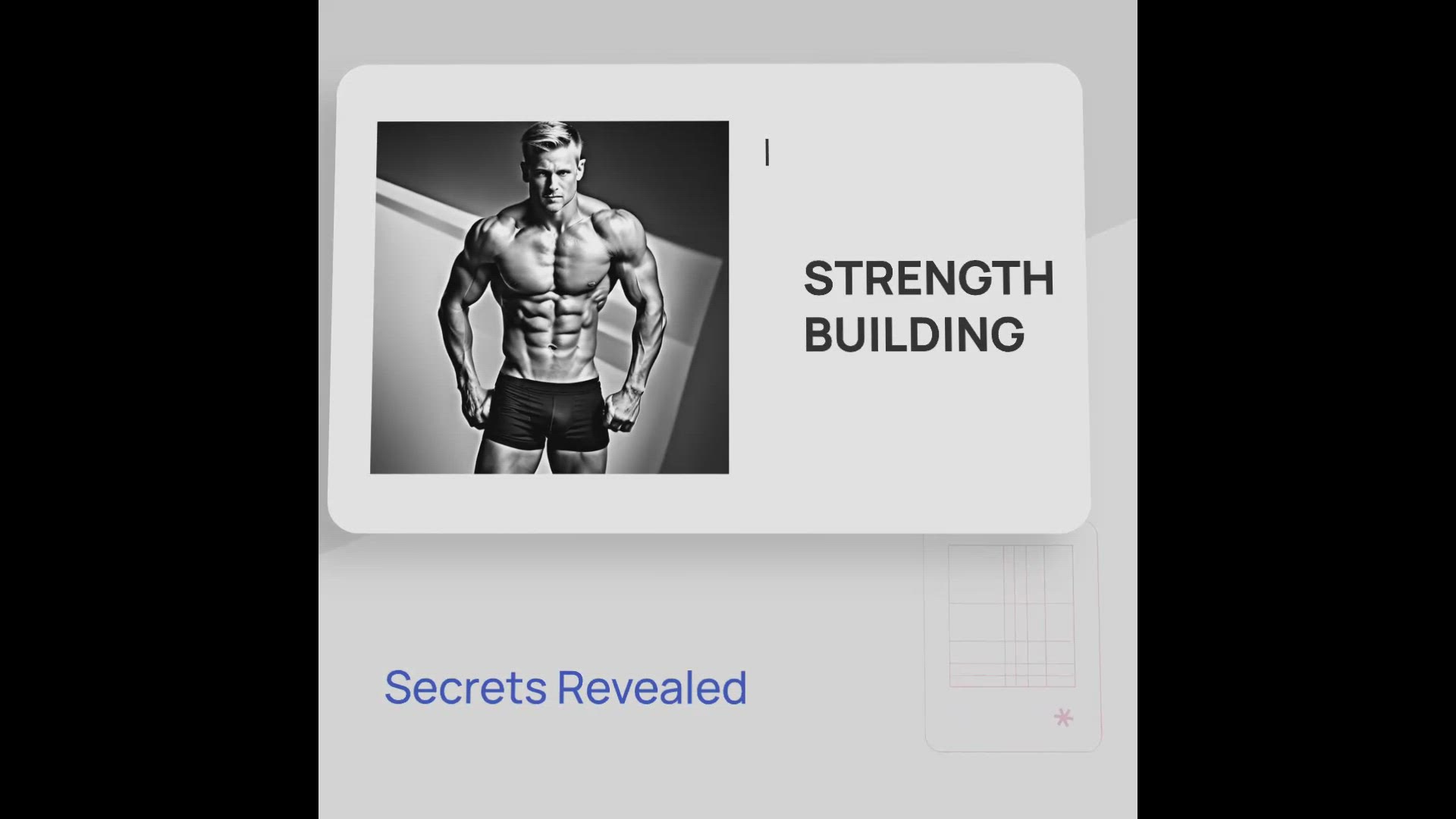 'Video thumbnail for Strength Building Secrets'