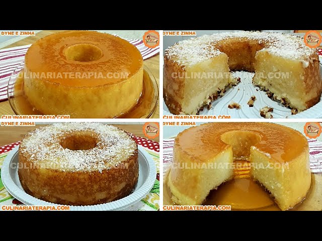 'Video thumbnail for 2 RECEITAS COM TAPIOCA - PUDIM DE TAPIOCA COM CALDA DE CARAMELO E BOLO ASSADO DE TAPIOCA GRANULADA'