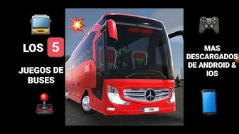 Video thumbnail for 😃🎮 EL TOP 5 JUEGOS de BUSES mas descargados de Celulares Android & IOS. 🚍