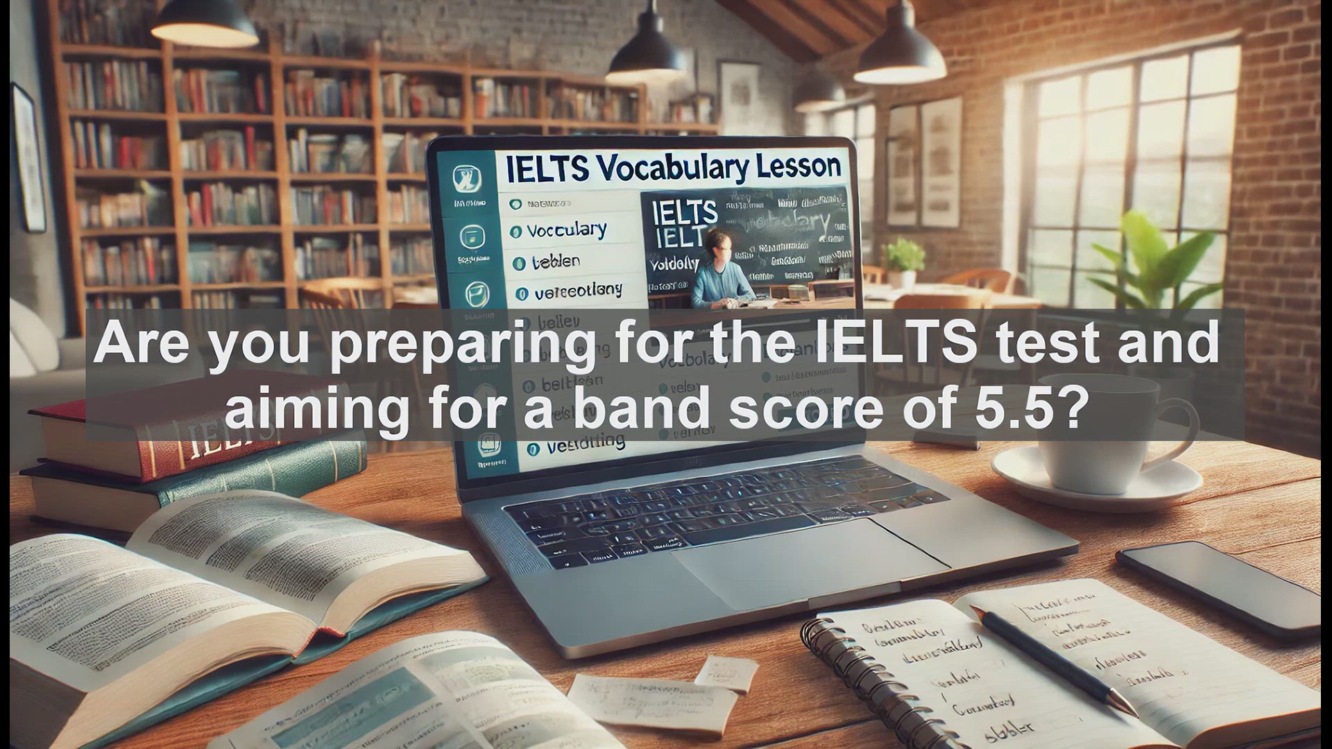 'Video thumbnail for 2500 Must Know IELTS 5.5 Vocabulary - IELTS Prep: Mastering the Word 'Pull' for Band 5.5'