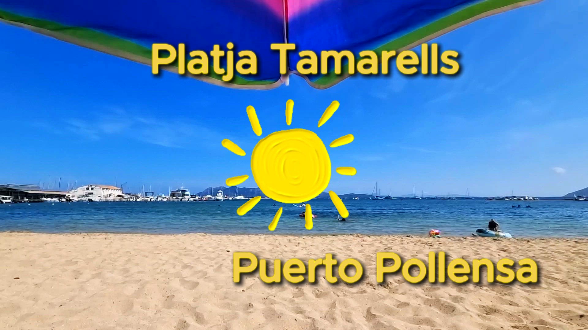 'Video thumbnail for Platja Tamarells, Puerto Pollensa, Mallorca'
