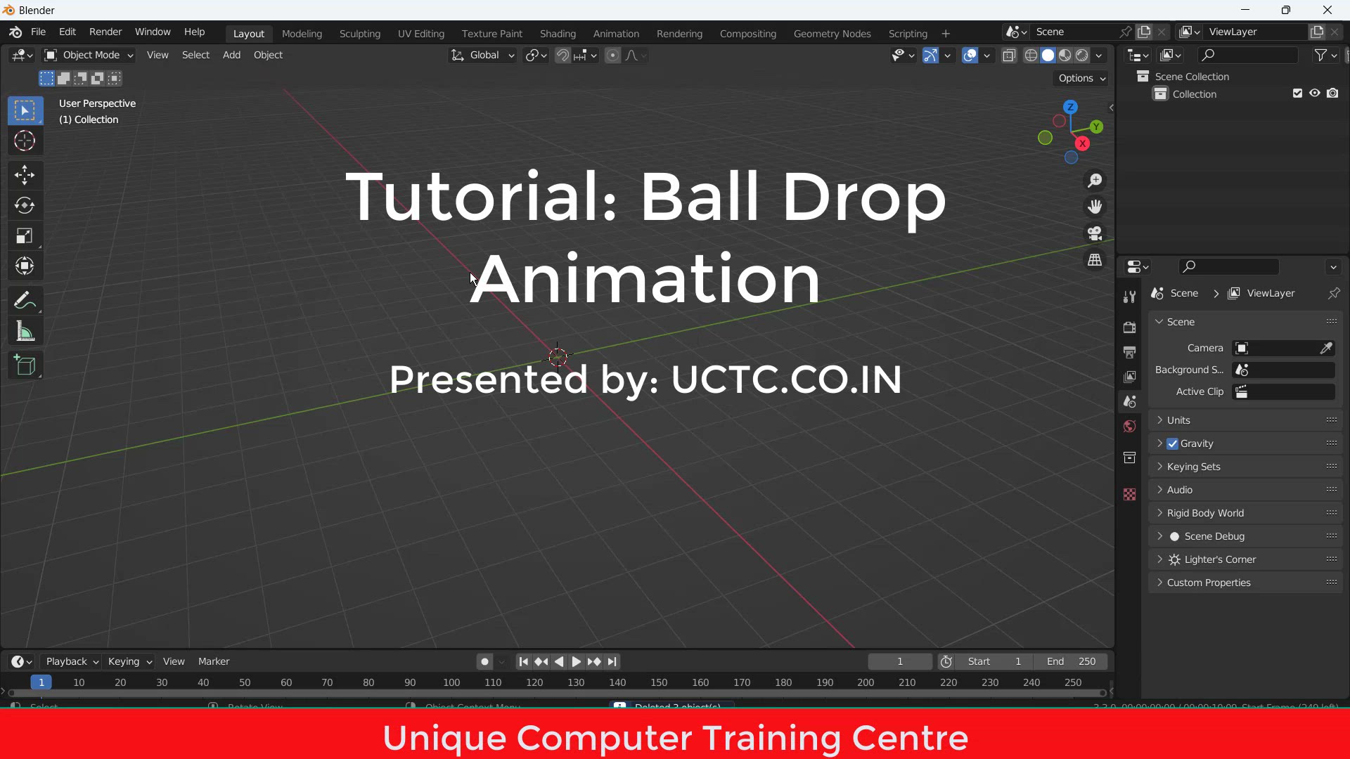 Video thumbnail for Ball Drop Animation
