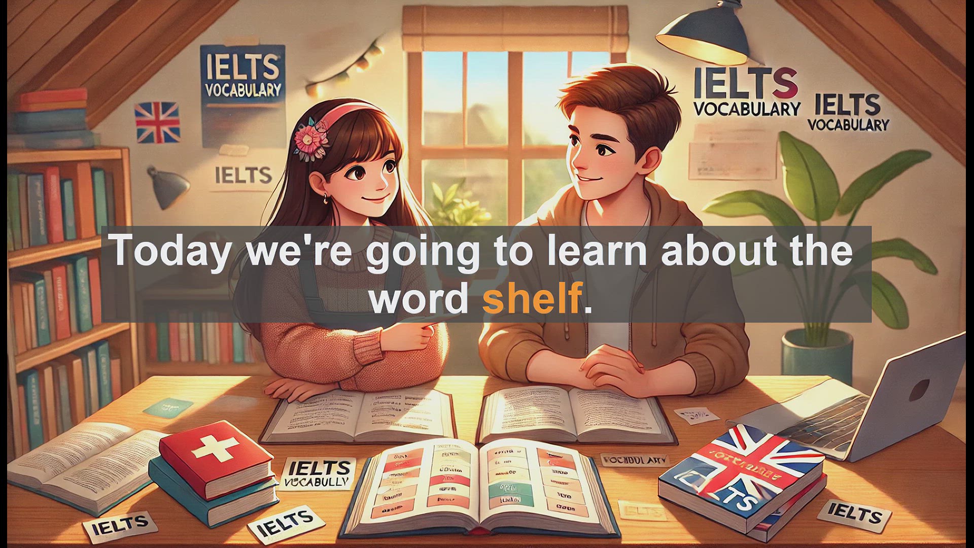 'Video thumbnail for 2500 Must Know IELTS 5.5 Vocabulary - Understanding the Word 'Shelf': Definition, Usage, and Examples'