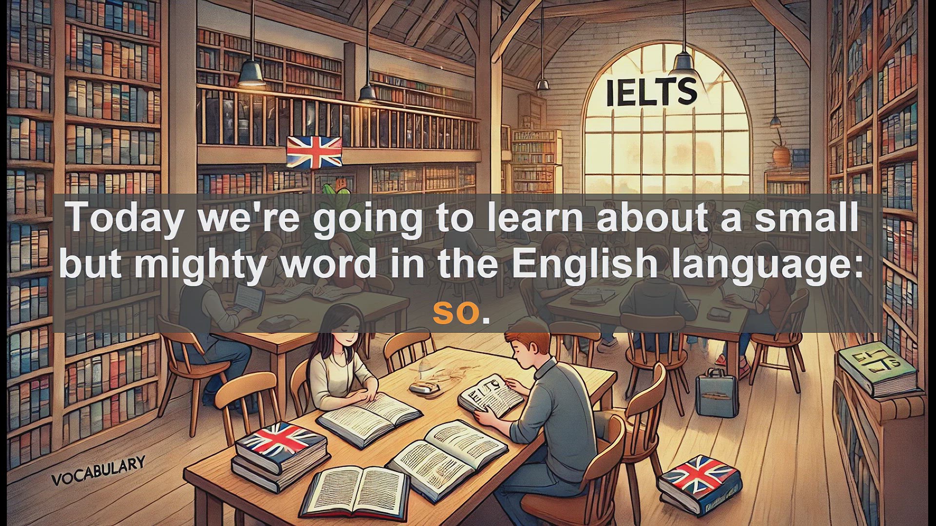 'Video thumbnail for 2500 Must Know IELTS 5.5 Vocabulary - Master the Word 'So' for IELTS Success'