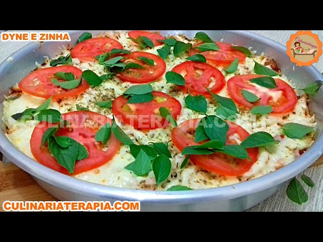 'Video thumbnail for Receita de Pizza Fácil e Rápida de Liquidificador para Fazer Sempre'