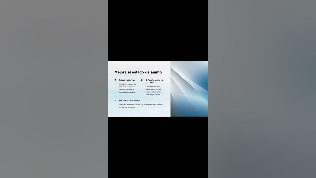 'Video thumbnail for Beneficios de Alabar a Dios'