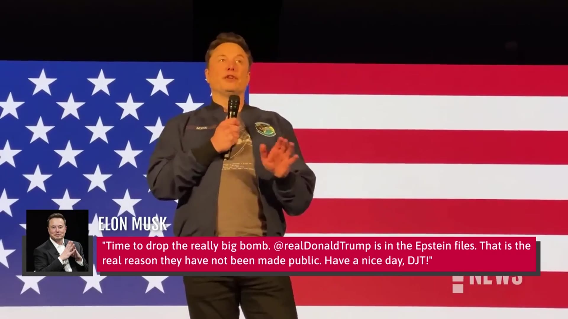 'Video thumbnail for Trump & Elon's Bromance Breakup Gets Nasty With A Bombshell Tweet'
