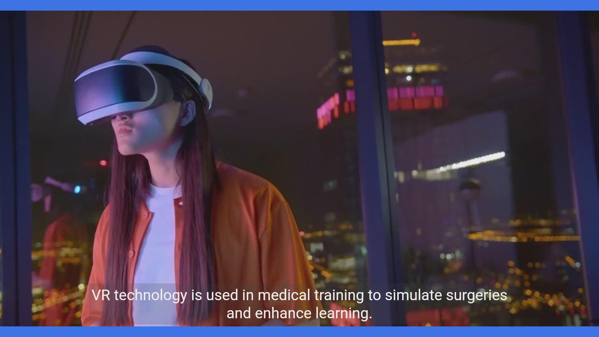 'Video thumbnail for Exploring the Applications of Virtual Reality'