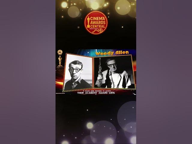 Video thumbnail for 2. WoodyAllen  : 11 Celebrities Who Snubbed the Oscars