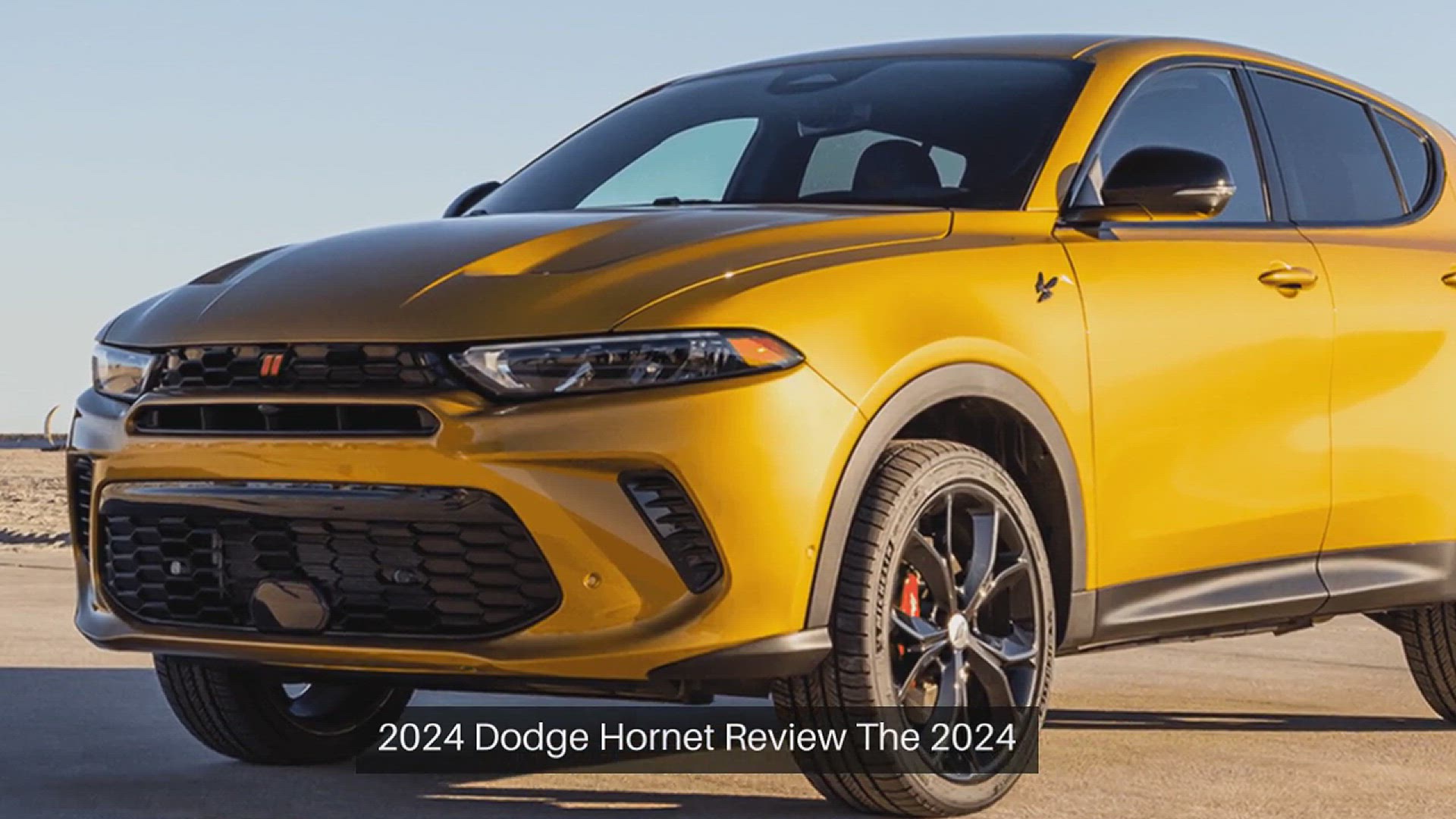 'Video thumbnail for 2024 Dodge Hornet Review'